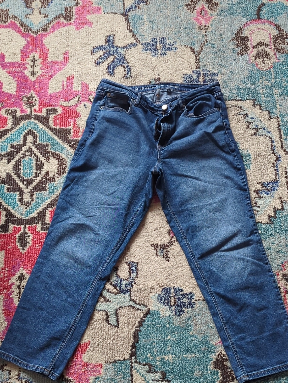 Reitmans Dark Blue Boyfriend Jeans